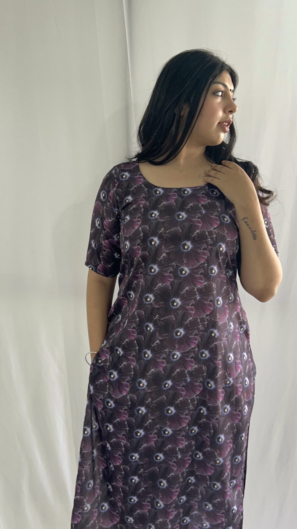 BLACKBERRY KURTA PANT SET - Image 5