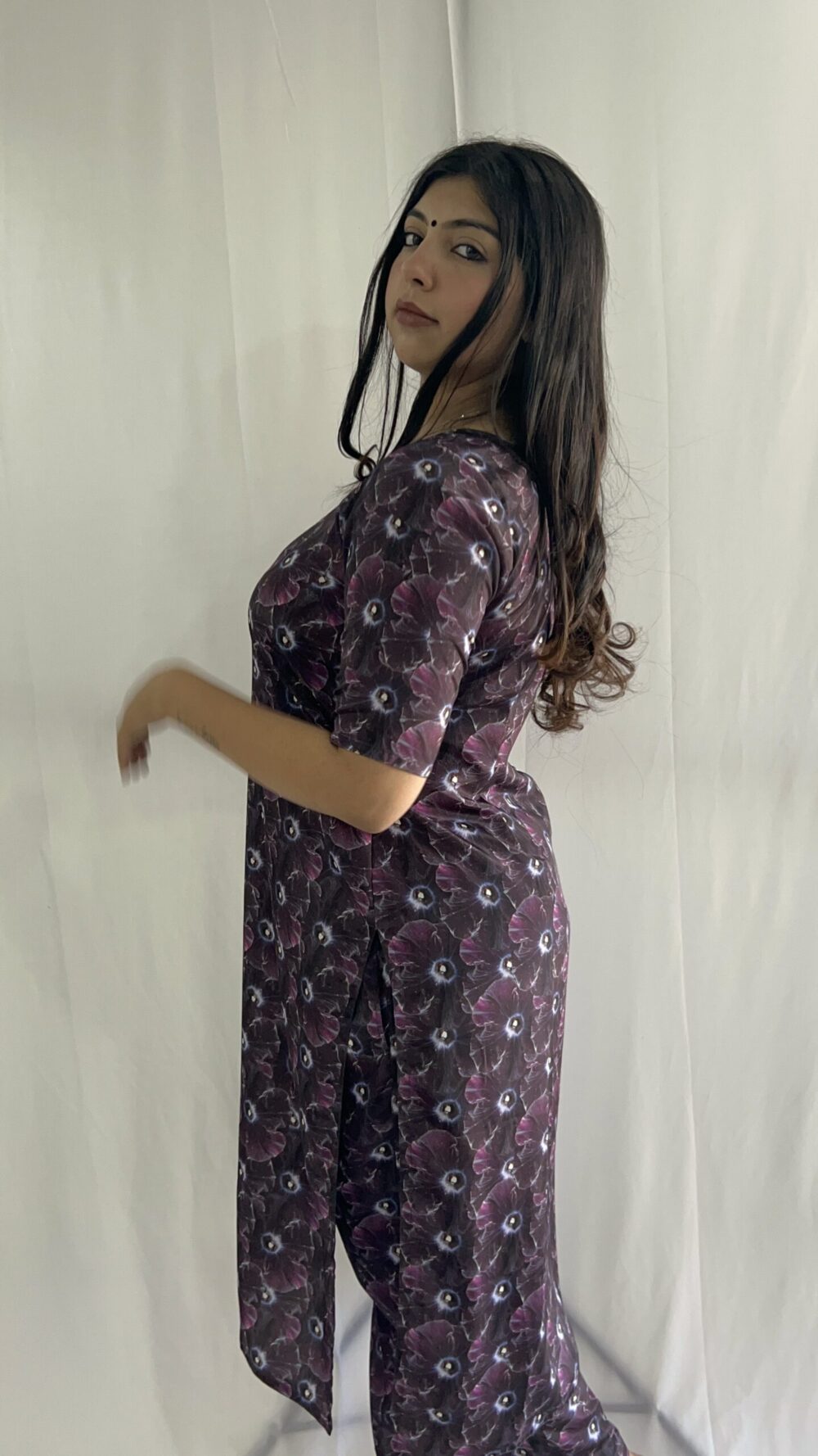 BLACKBERRY KURTA PANT SET - Image 2