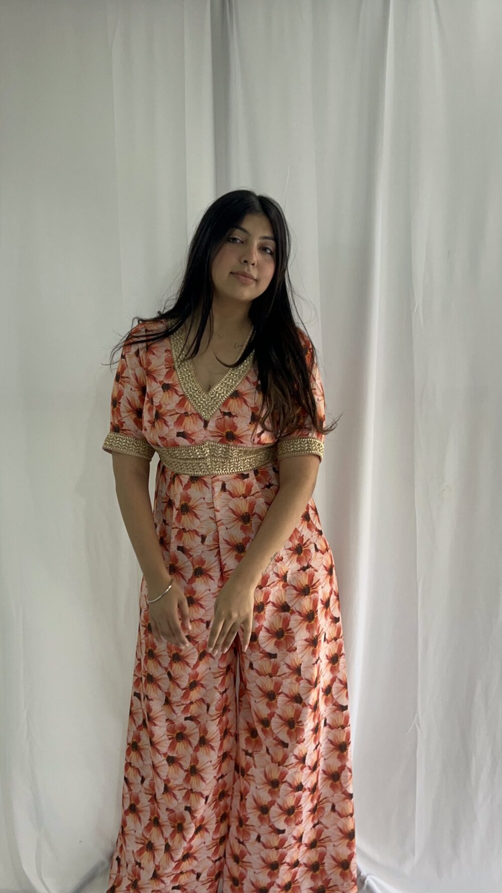 PEACH BLOSSOM JUMPSUIT
