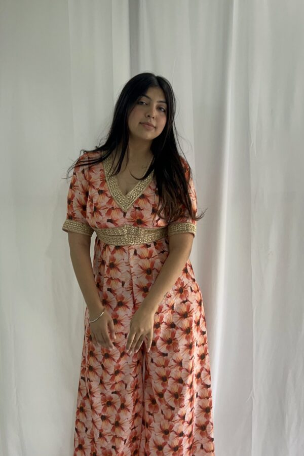 PEACH BLOSSOM JUMPSUIT