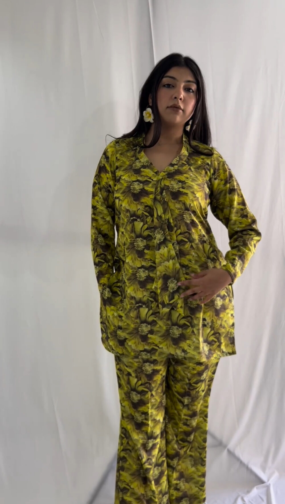 BRILLIANT YELLOW CO-ORD SET