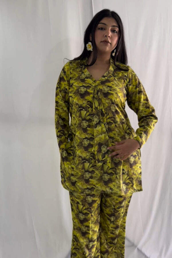 BRILLIANT YELLOW CO-ORD SET
